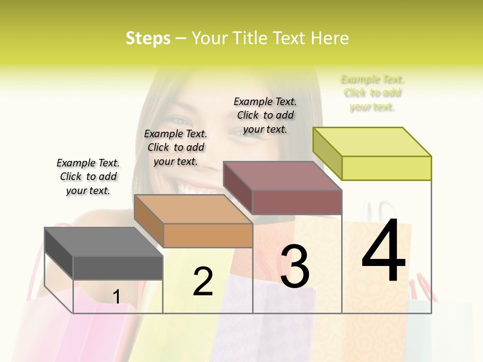 Closeup Person Sale PowerPoint Template