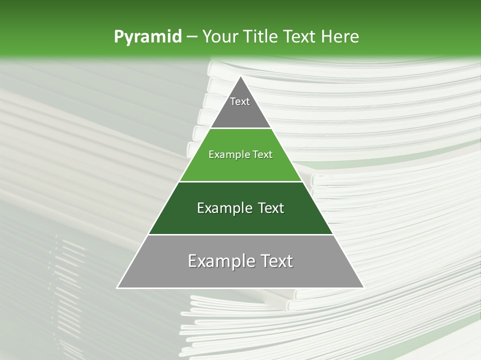 Press Leisure Pile PowerPoint Template