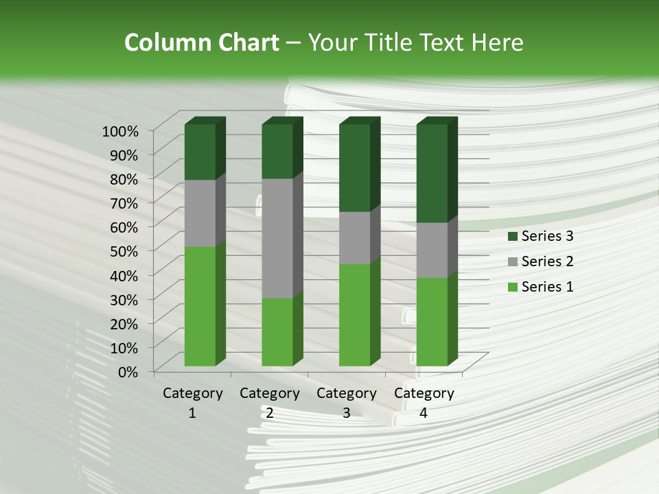 Press Leisure Pile PowerPoint Template
