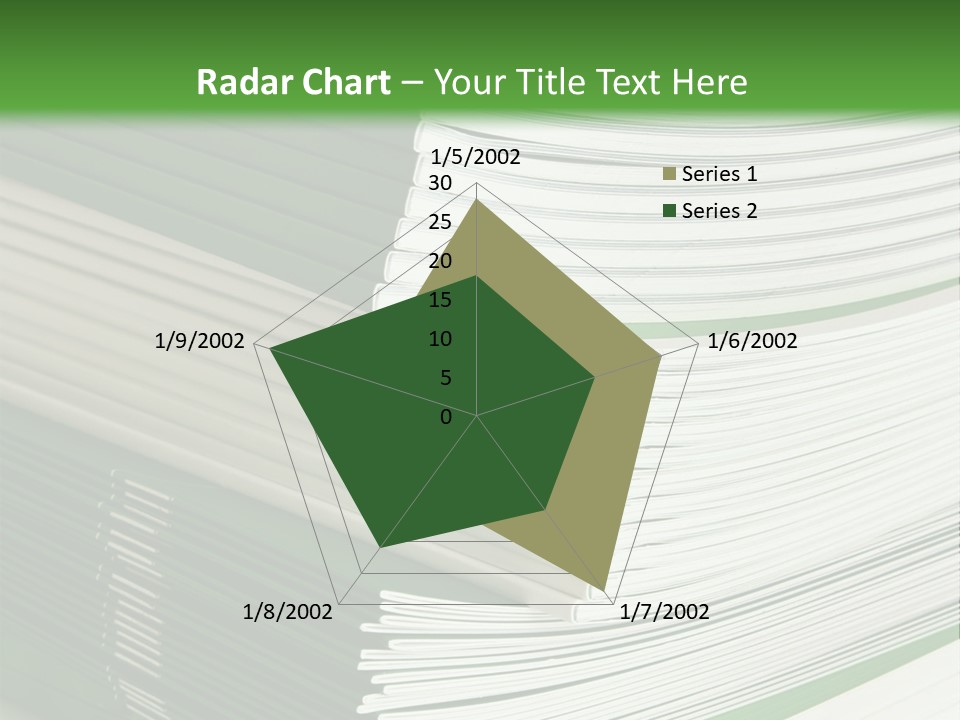 Press Leisure Pile PowerPoint Template