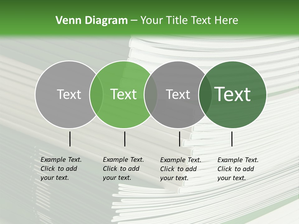 Press Leisure Pile PowerPoint Template