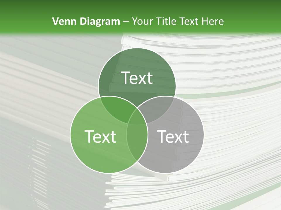 Press Leisure Pile PowerPoint Template