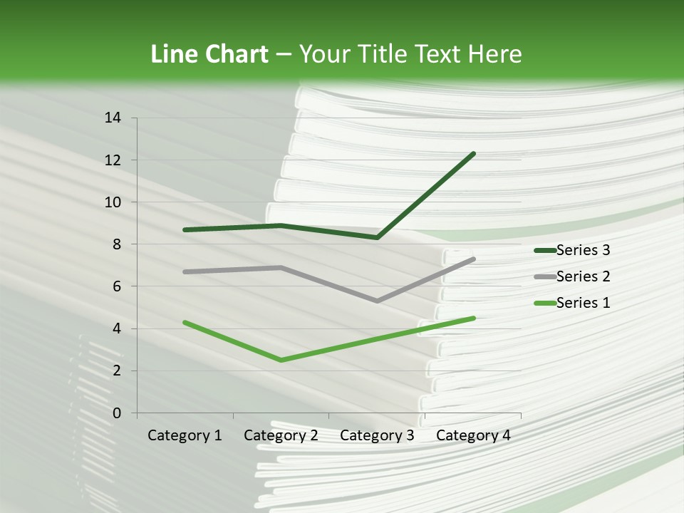 Press Leisure Pile PowerPoint Template