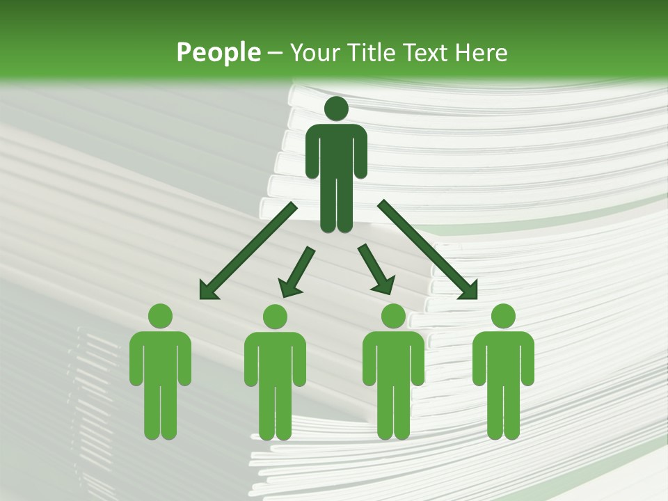 Press Leisure Pile PowerPoint Template