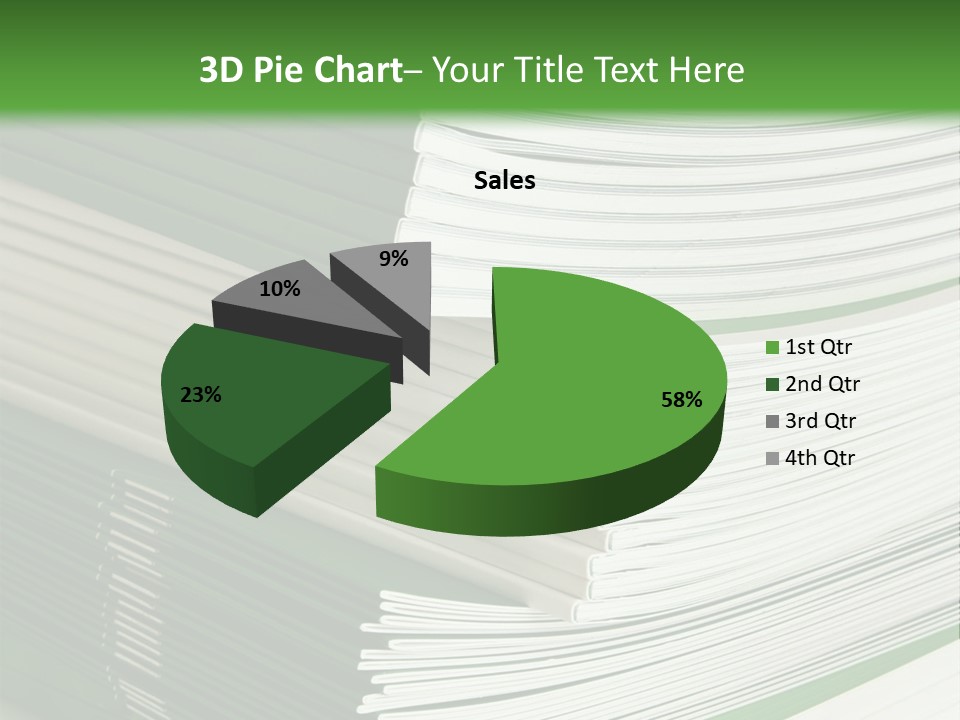 Press Leisure Pile PowerPoint Template