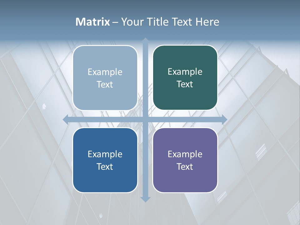 Mirror Reflection High PowerPoint Template