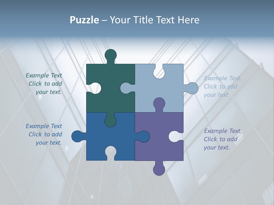 Mirror Reflection High PowerPoint Template