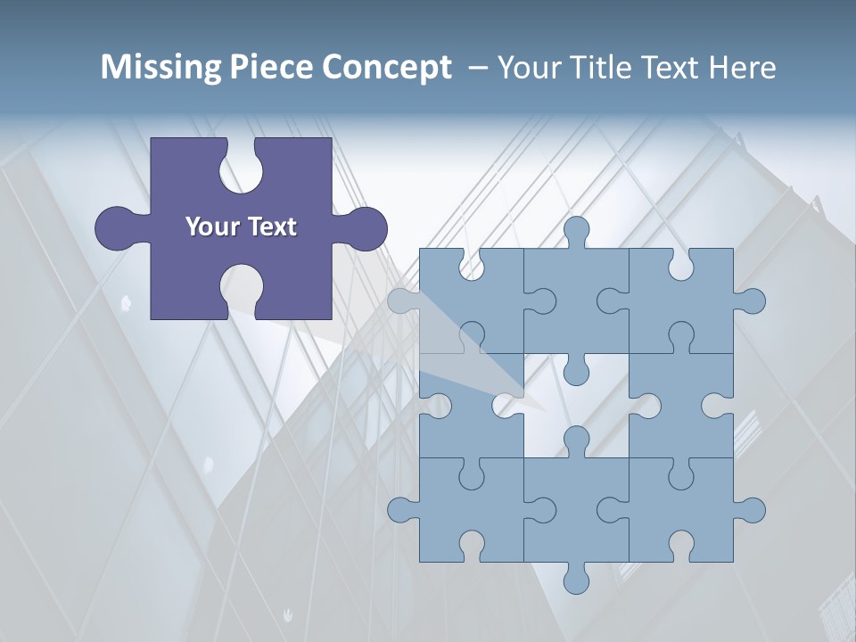 Mirror Reflection High PowerPoint Template