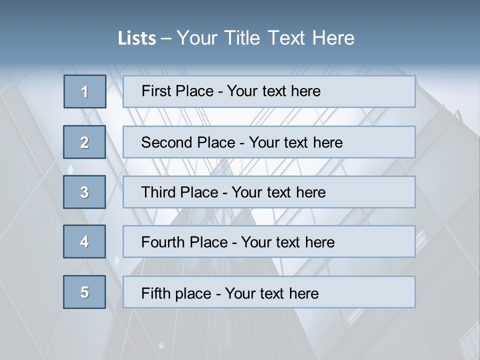 Mirror Reflection High PowerPoint Template