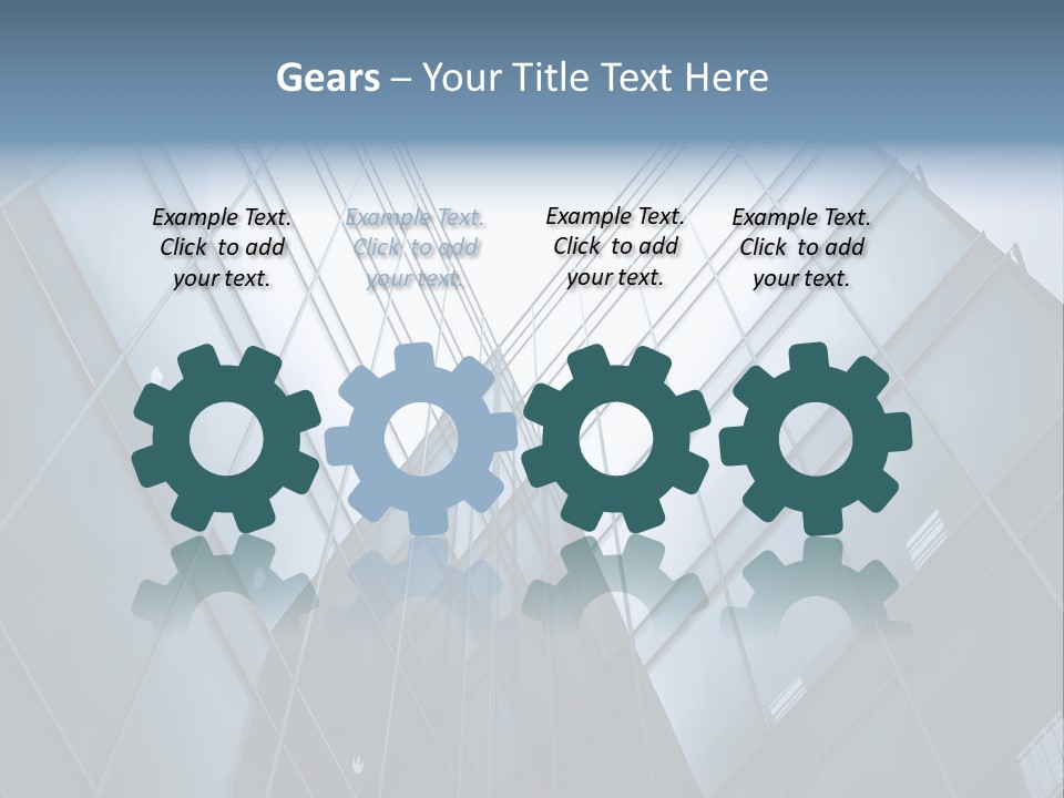 Mirror Reflection High PowerPoint Template