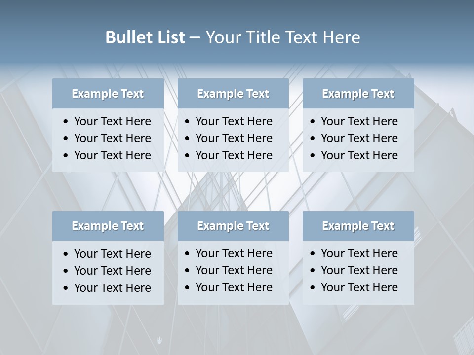 Mirror Reflection High PowerPoint Template