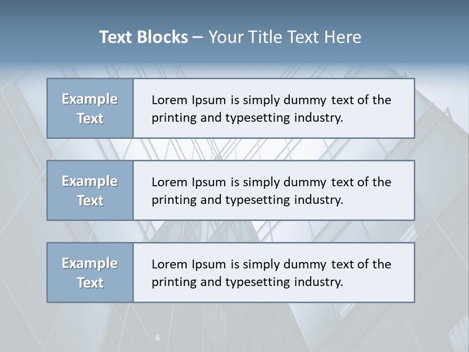Mirror Reflection High PowerPoint Template