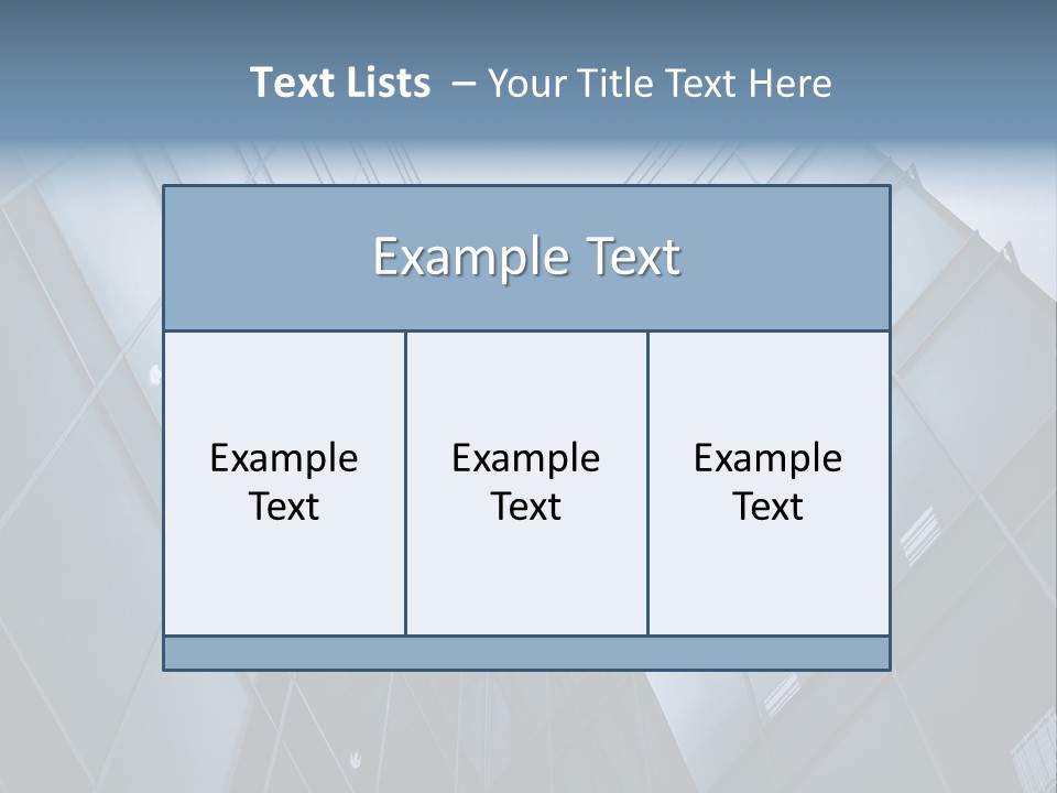 Mirror Reflection High PowerPoint Template