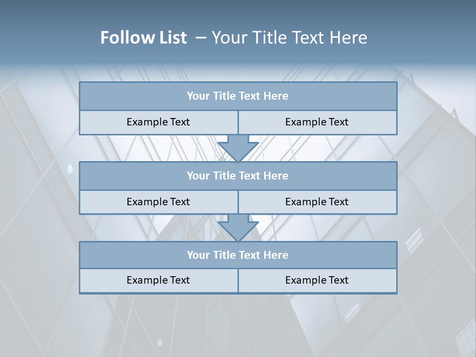 Mirror Reflection High PowerPoint Template