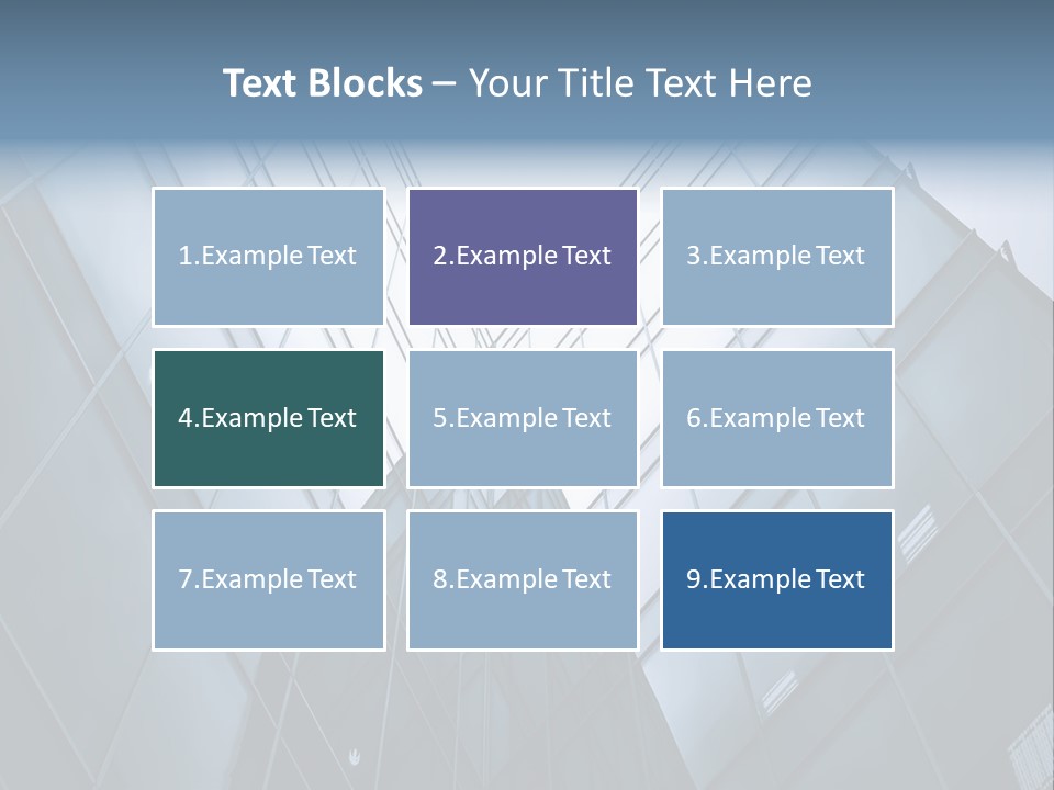 Mirror Reflection High PowerPoint Template
