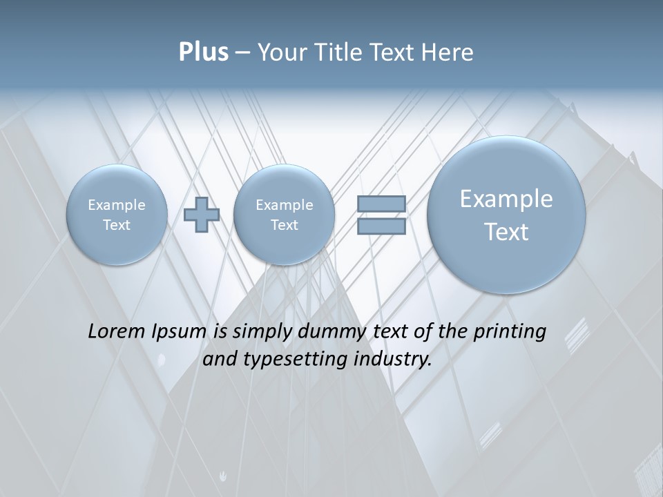 Mirror Reflection High PowerPoint Template