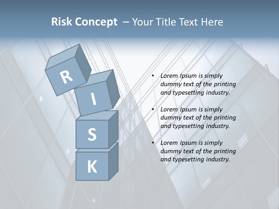 Mirror Reflection High PowerPoint Template