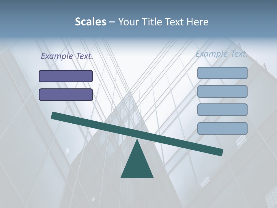 Mirror Reflection High PowerPoint Template