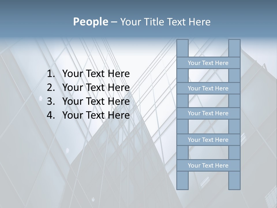 Mirror Reflection High PowerPoint Template