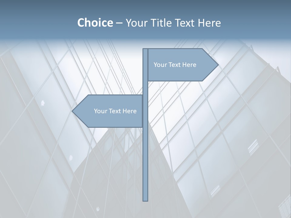 Mirror Reflection High PowerPoint Template