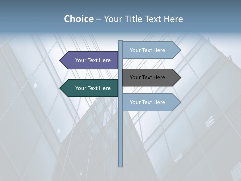Mirror Reflection High PowerPoint Template