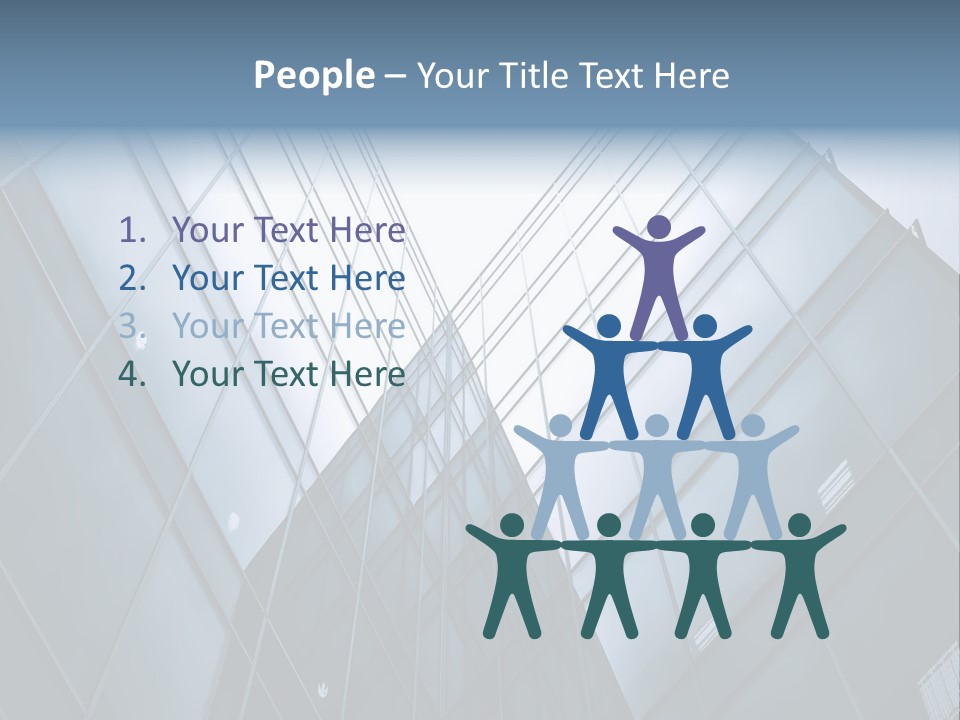 Mirror Reflection High PowerPoint Template