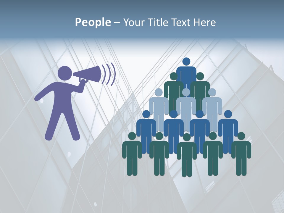 Mirror Reflection High PowerPoint Template