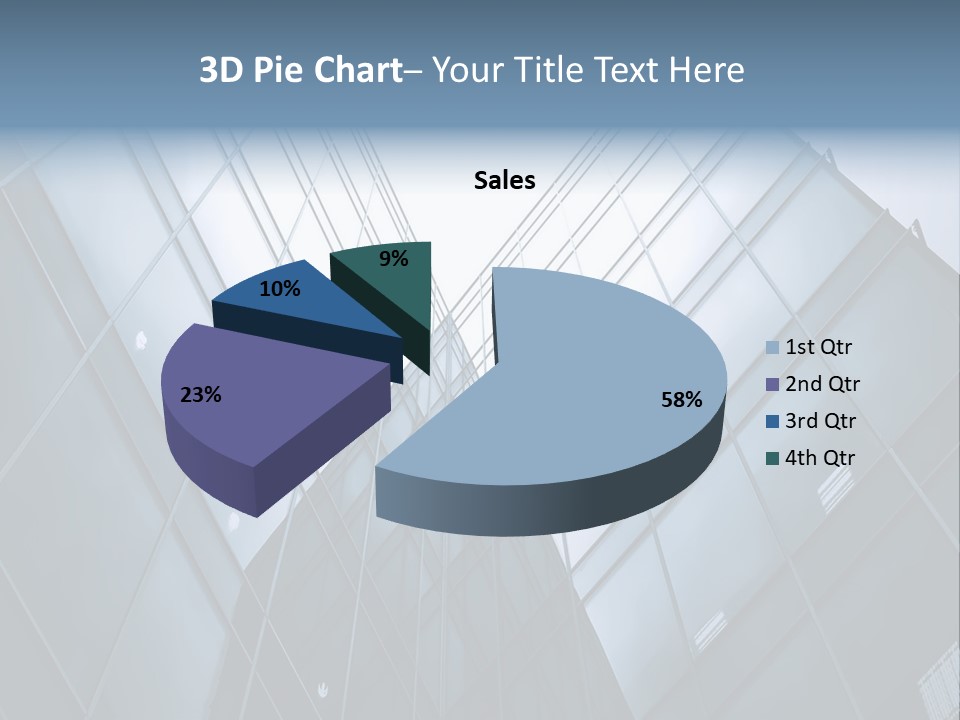 Mirror Reflection High PowerPoint Template