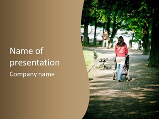 Woman Youth Summer PowerPoint Template