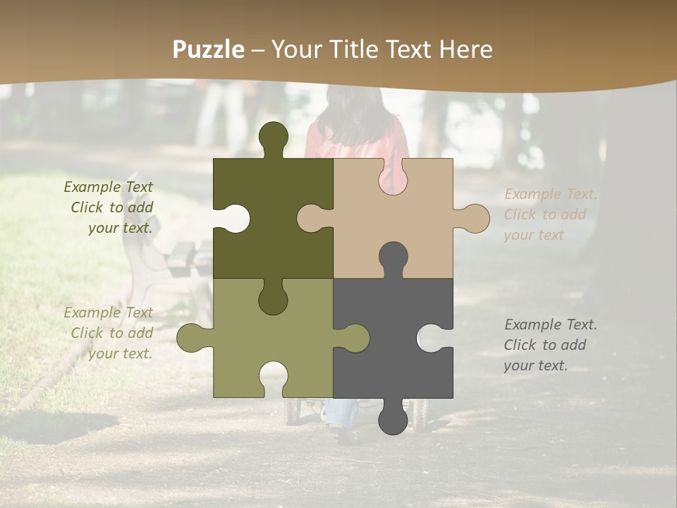 Woman Youth Summer PowerPoint Template