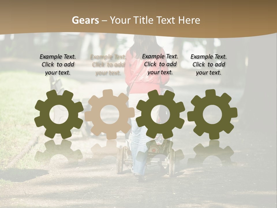 Woman Youth Summer PowerPoint Template