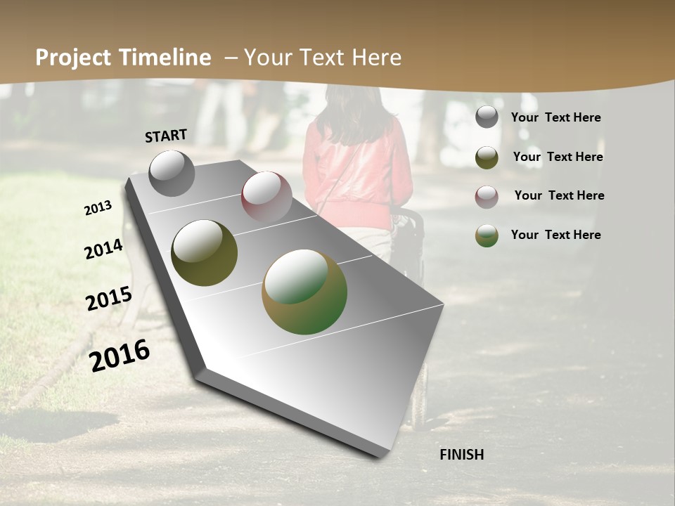 Woman Youth Summer PowerPoint Template