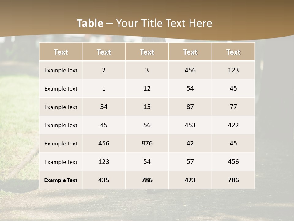 Woman Youth Summer PowerPoint Template