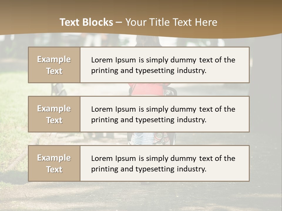 Woman Youth Summer PowerPoint Template