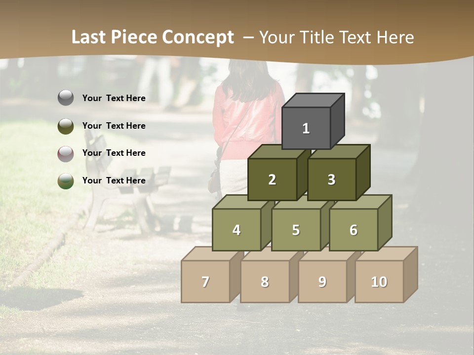 Woman Youth Summer PowerPoint Template