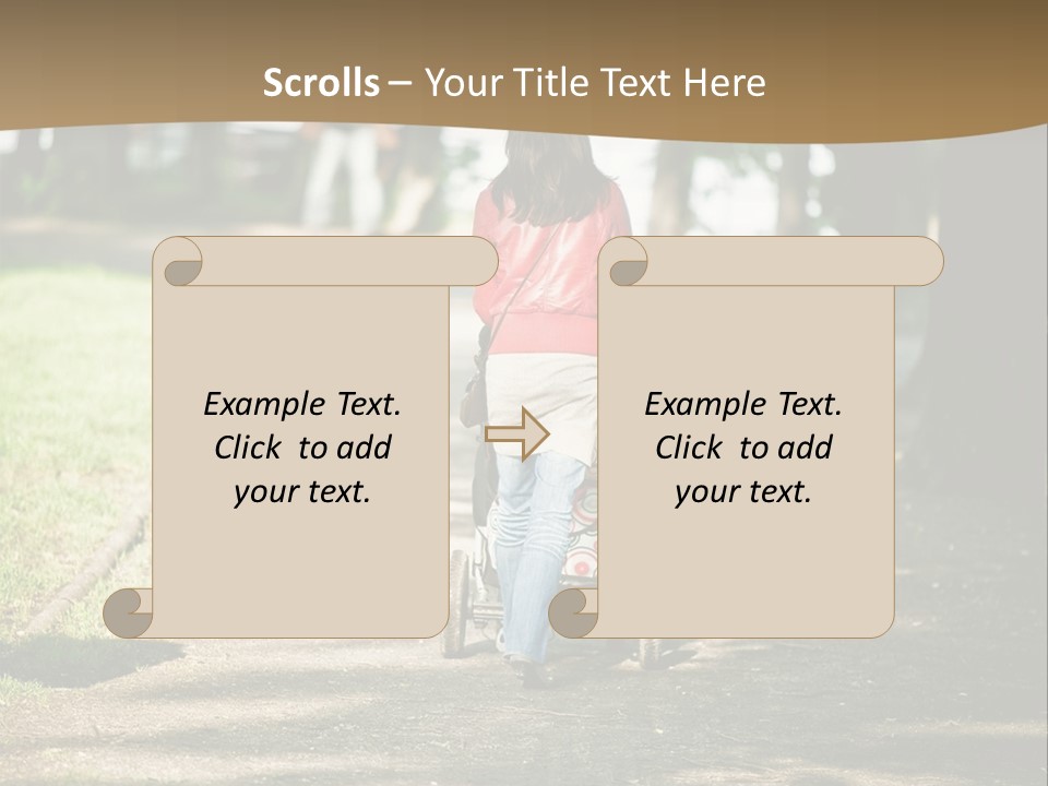 Woman Youth Summer PowerPoint Template