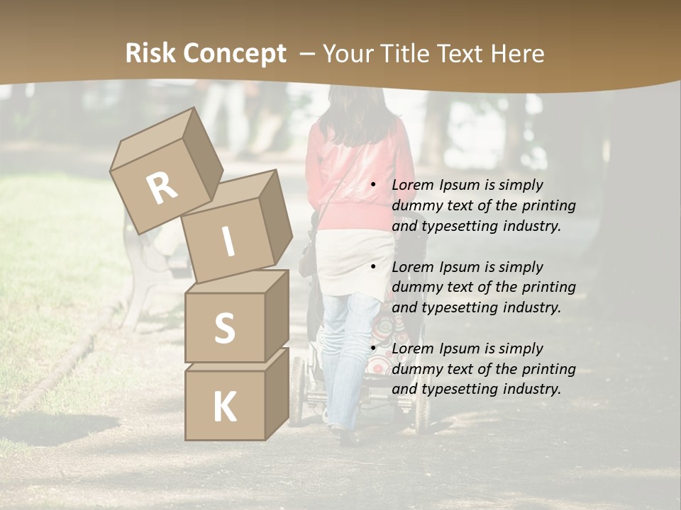 Woman Youth Summer PowerPoint Template