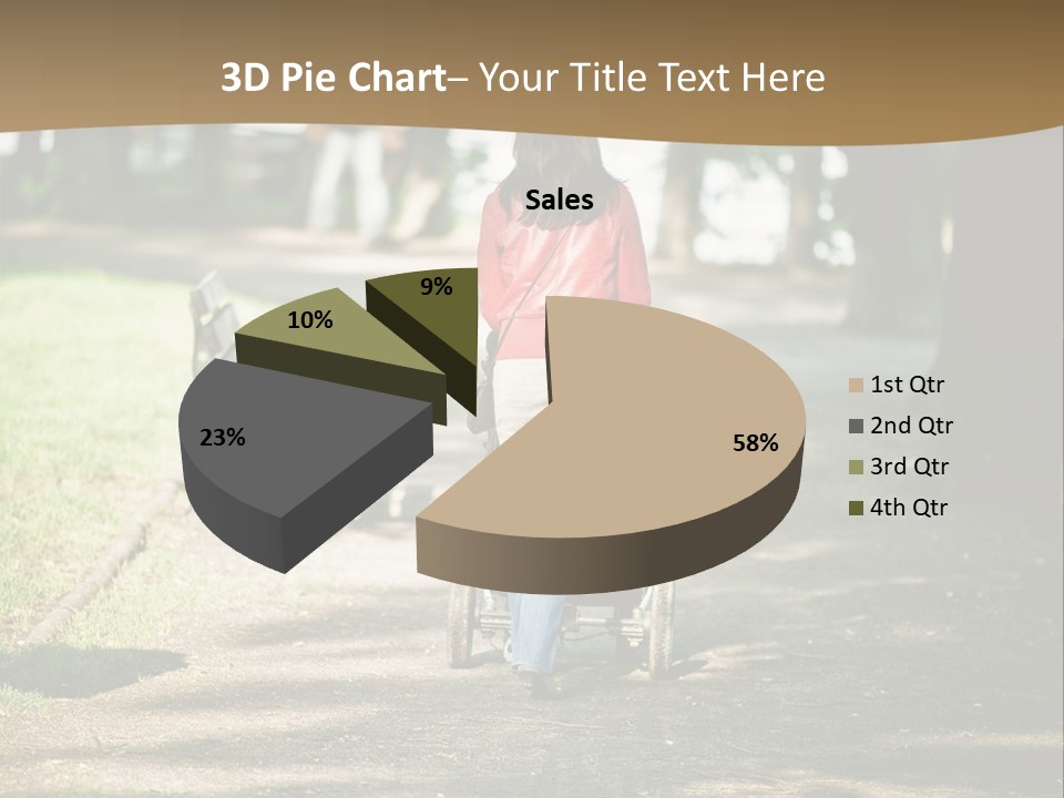 Woman Youth Summer PowerPoint Template