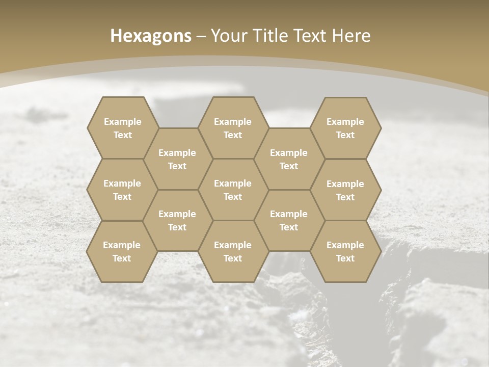 Sidewalk Asphalt Structure PowerPoint Template