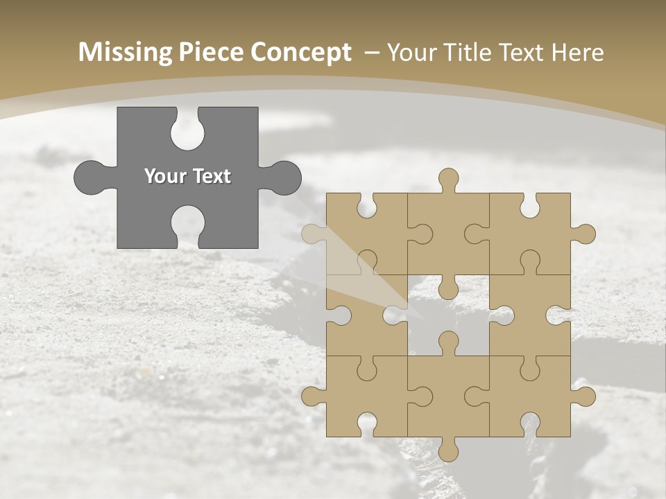 Sidewalk Asphalt Structure PowerPoint Template