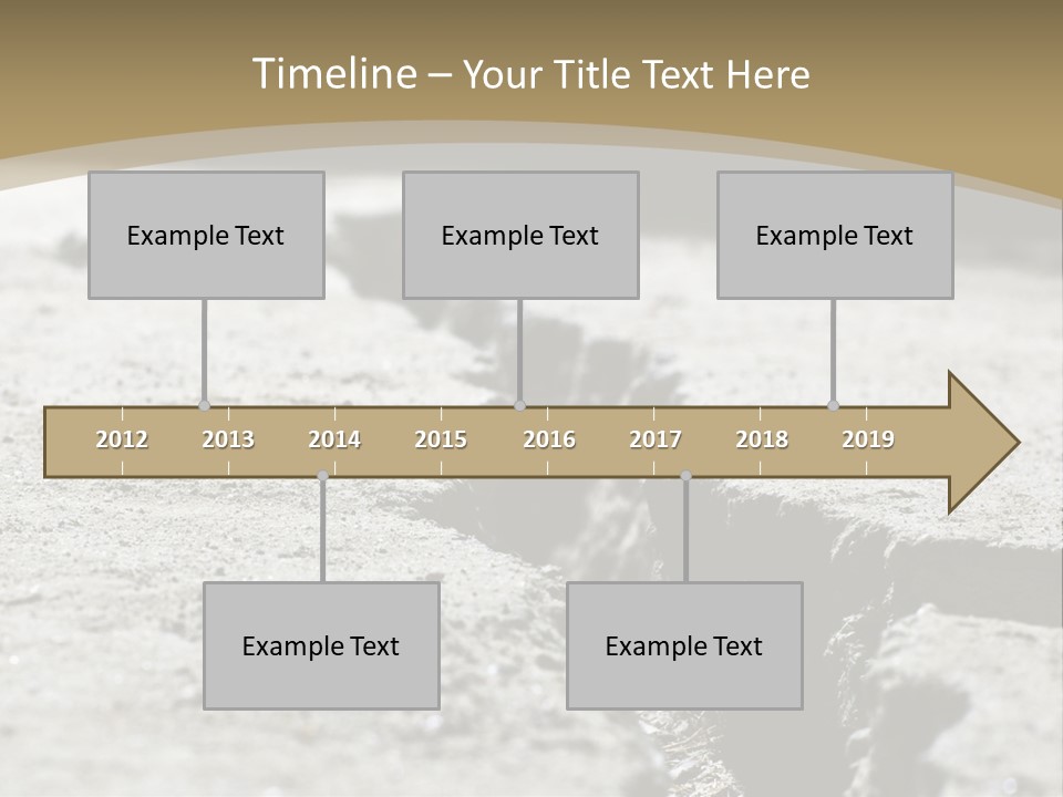 Sidewalk Asphalt Structure PowerPoint Template