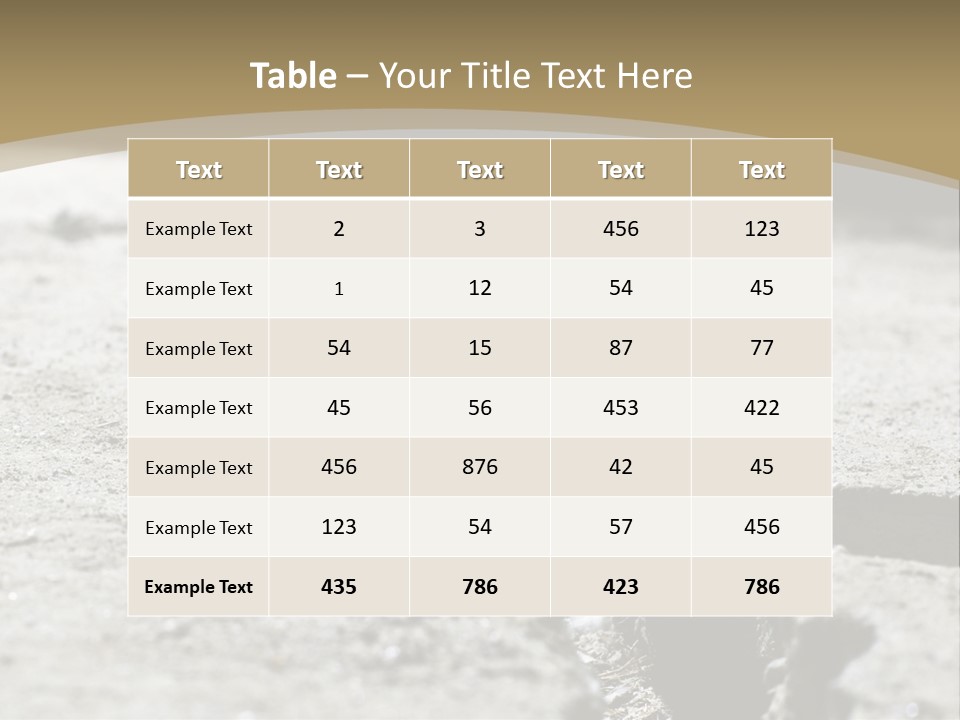 Sidewalk Asphalt Structure PowerPoint Template