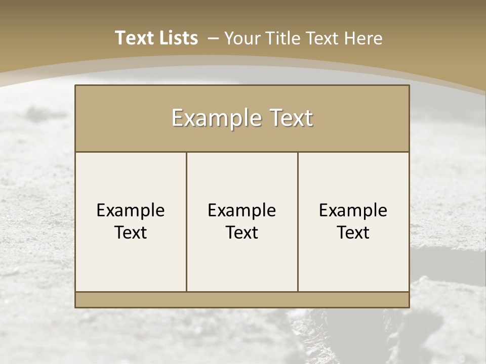 Sidewalk Asphalt Structure PowerPoint Template