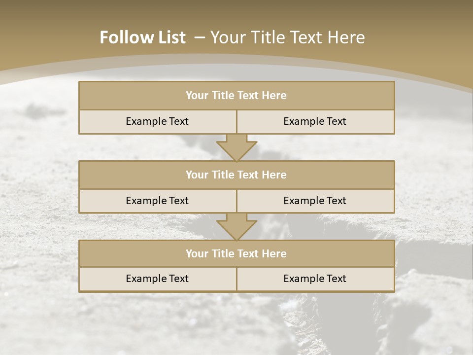 Sidewalk Asphalt Structure PowerPoint Template