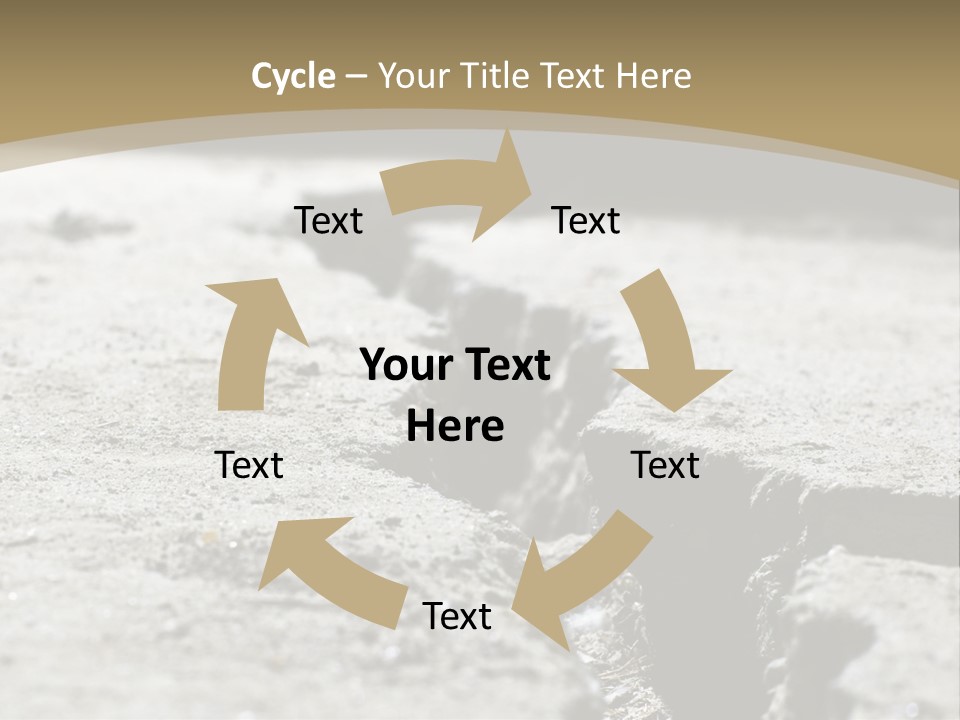 Sidewalk Asphalt Structure PowerPoint Template