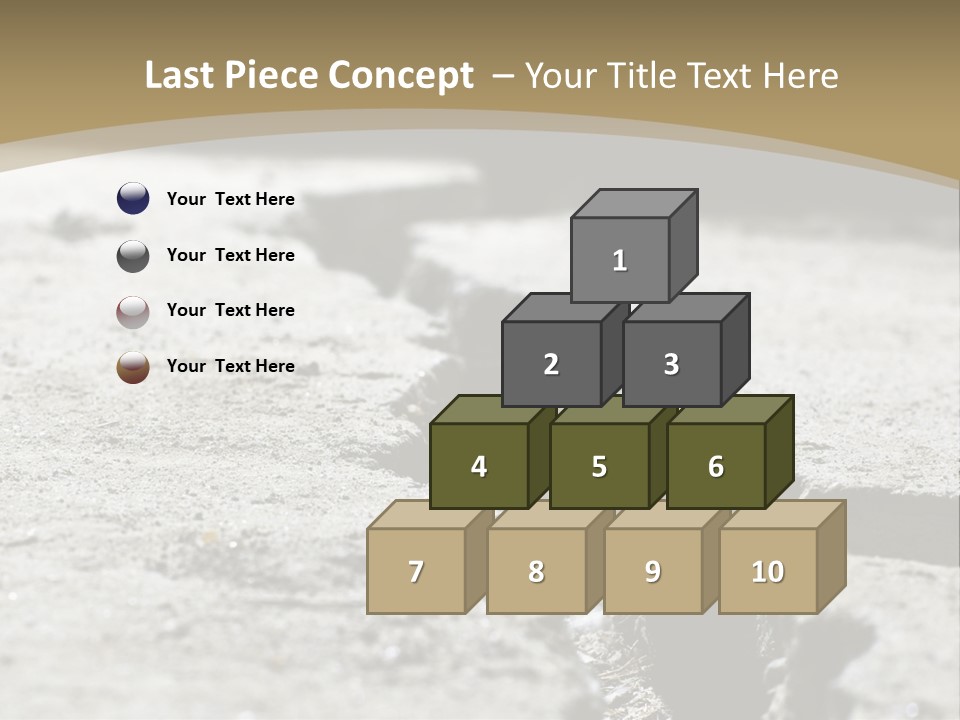 Sidewalk Asphalt Structure PowerPoint Template