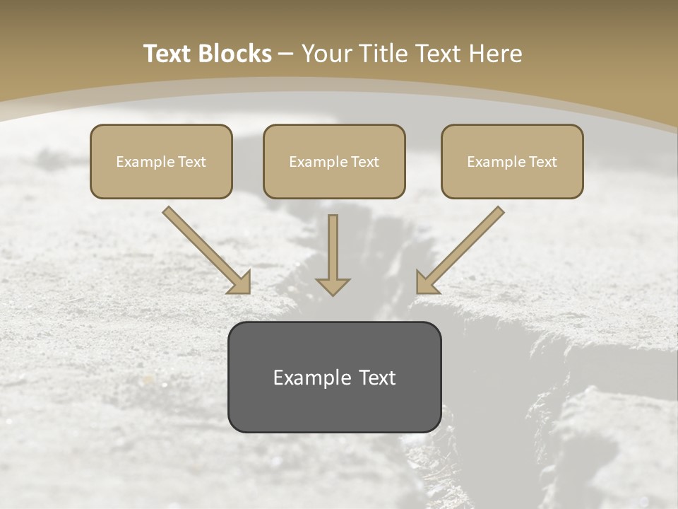 Sidewalk Asphalt Structure PowerPoint Template