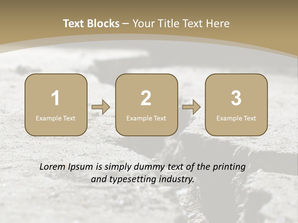 Sidewalk Asphalt Structure PowerPoint Template