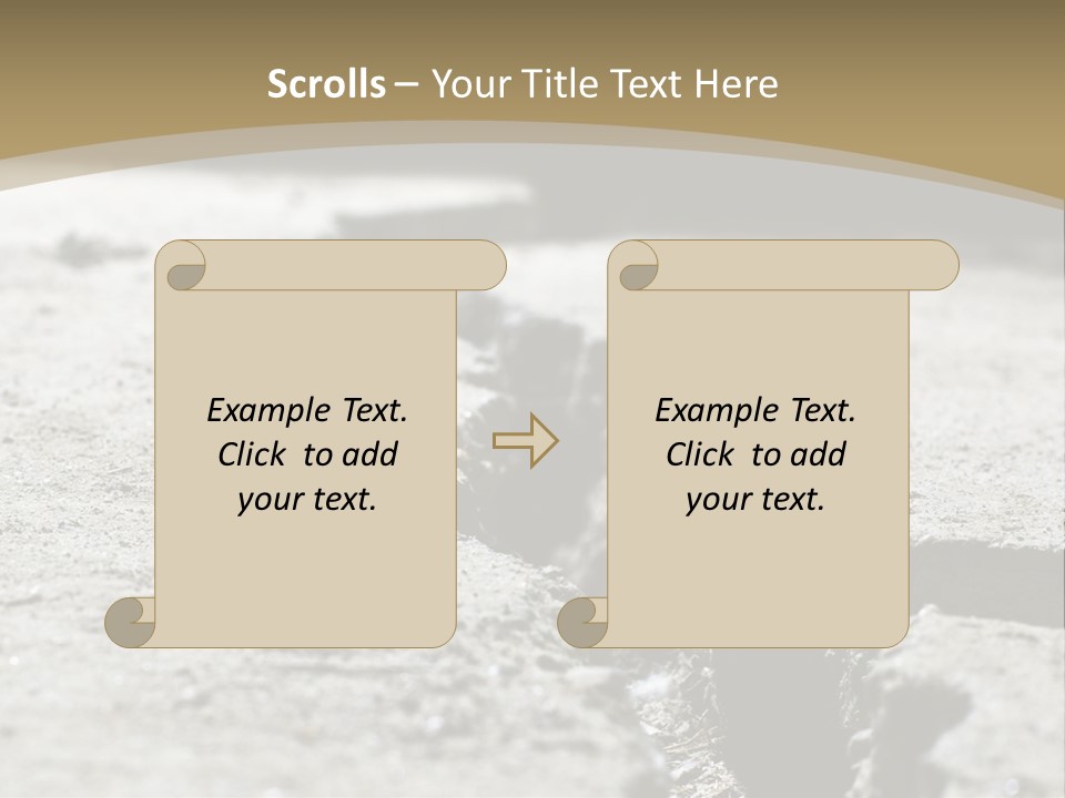 Sidewalk Asphalt Structure PowerPoint Template
