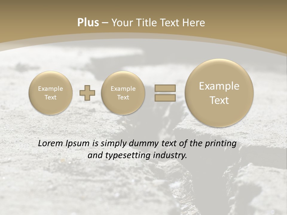 Sidewalk Asphalt Structure PowerPoint Template